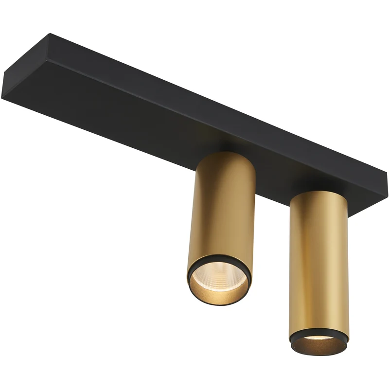 X-BEAM DOBBELTSPOT GULD/SORT