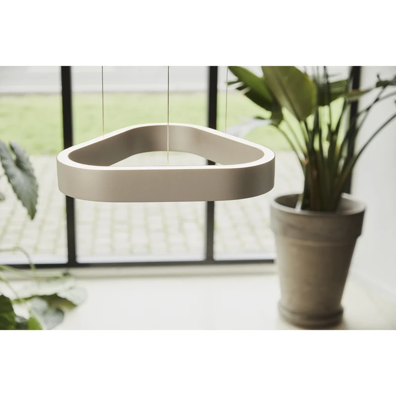 TRIGON SOSPENSION PENDEL SOFT IVORY LED
