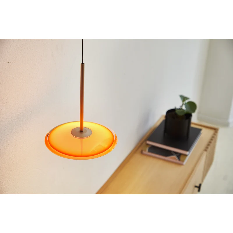 Solene Sospensione - orange LED-pendel fra Loom Design
