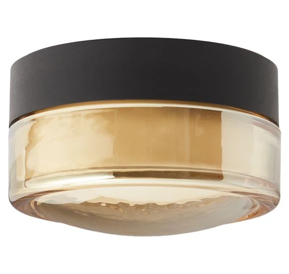 OTTO CONVEX VÆG/LOFTSLAMPE AMBER
