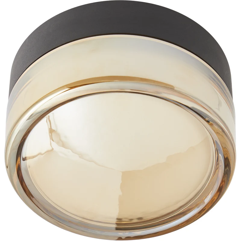 OTTO CONVEX VÆG/LOFTSLAMPE AMBER