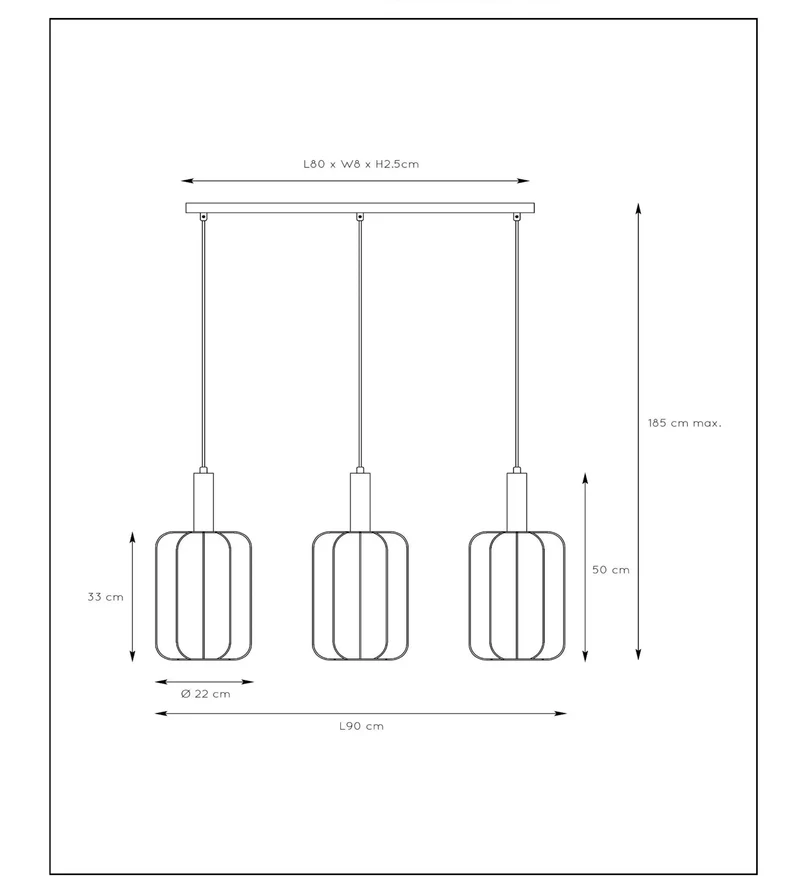 Suspension E27 Style Industriel