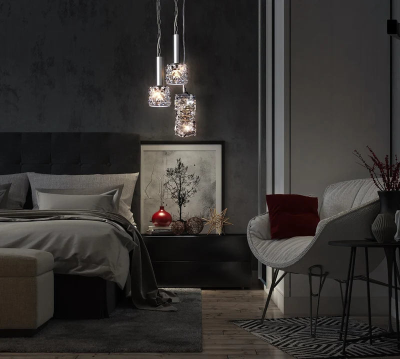 Suspension Luminaire Art Deco