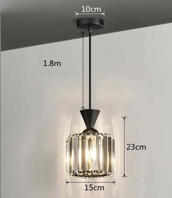 Suspension Cristal Pas Cher