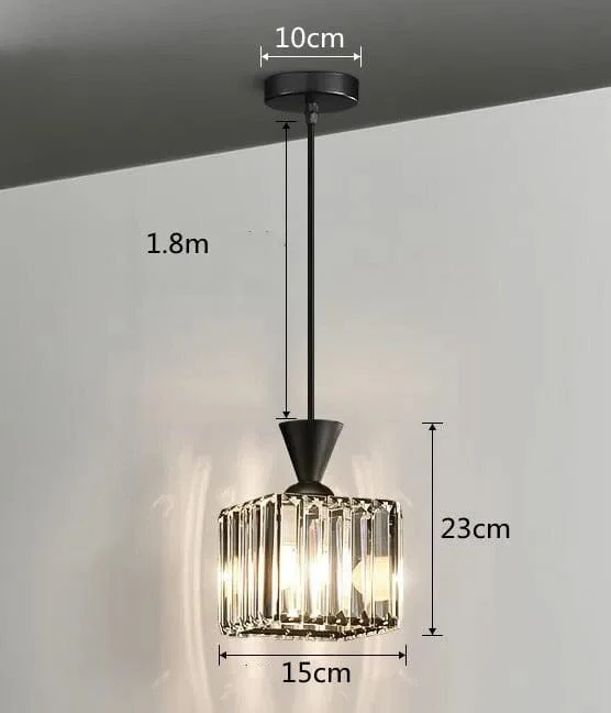Suspension Cristal Pas Cher