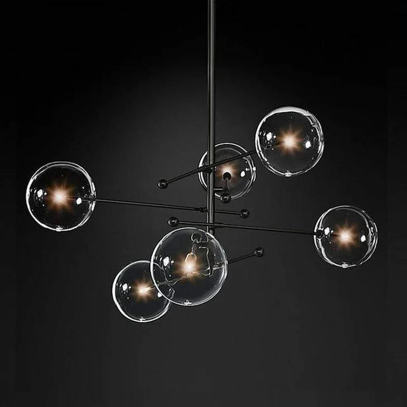 Moderne Lustre Noir