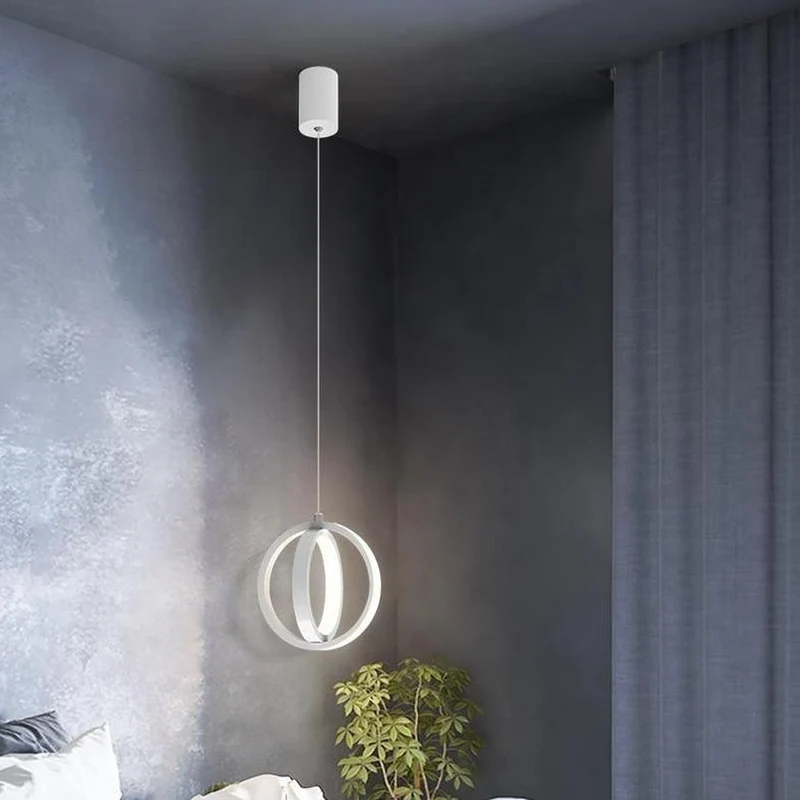 Lustre Moderne Blanc
