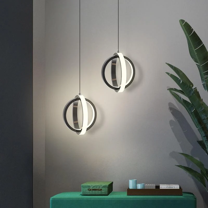 Lustre Moderne Noir