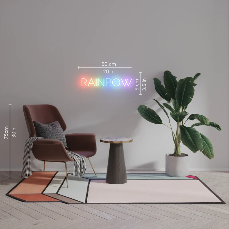 Rainbow - LED neon sign