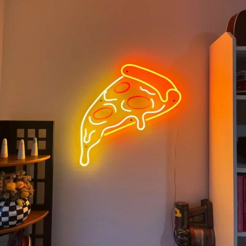 Pizza - signe en néon LED