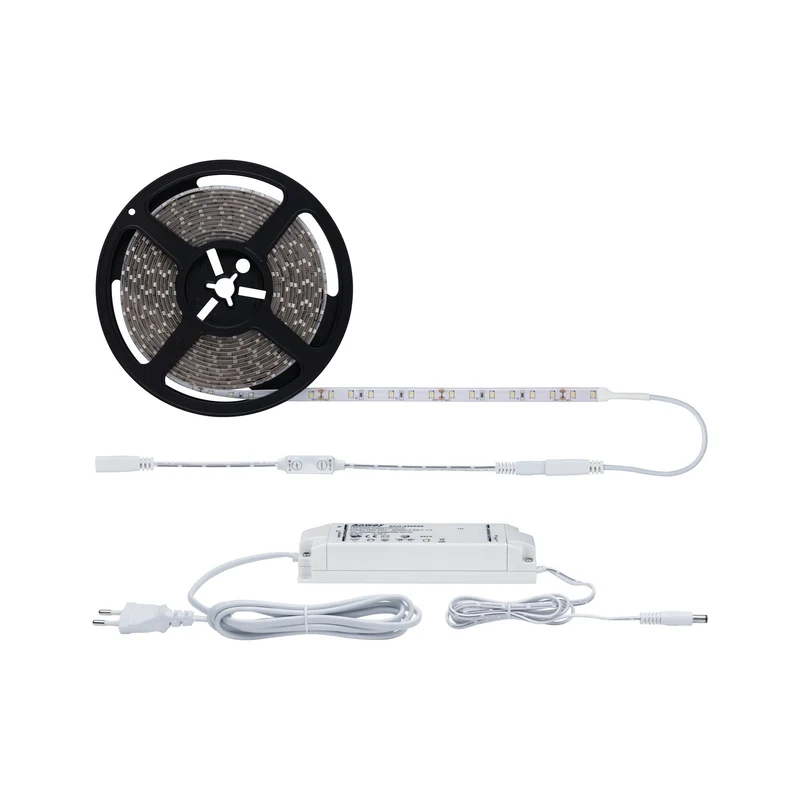 LED-Strip 5m SimpLED Power Set Neutralweiß inkl. Dimm-Switch 50W