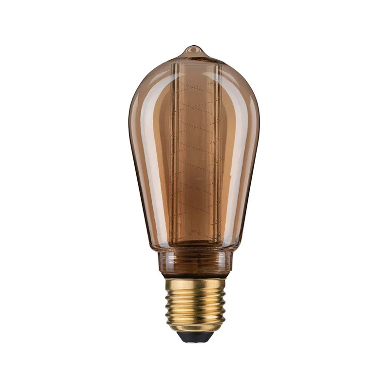 E27 LED ST64 Spiralmuster 200lm 1800K Goldfarben