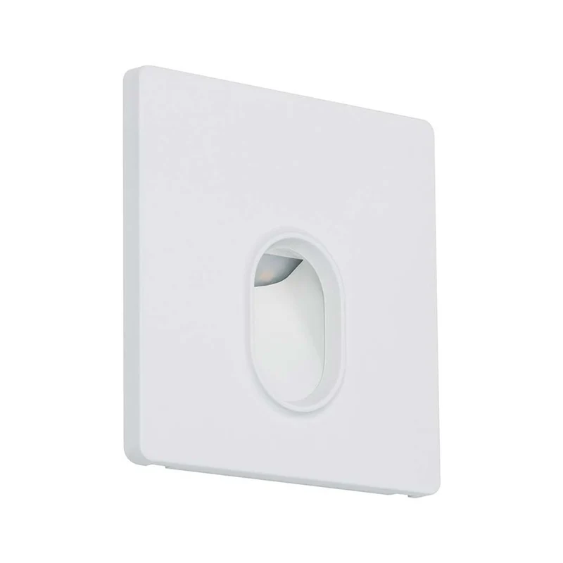 Wand EBL Set eckig 1x1,7W 2700K Weiß