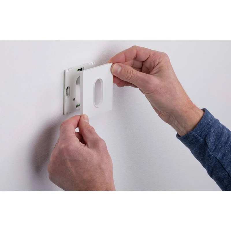 Wand EBL Set eckig 1x1,7W 2700K Weiß