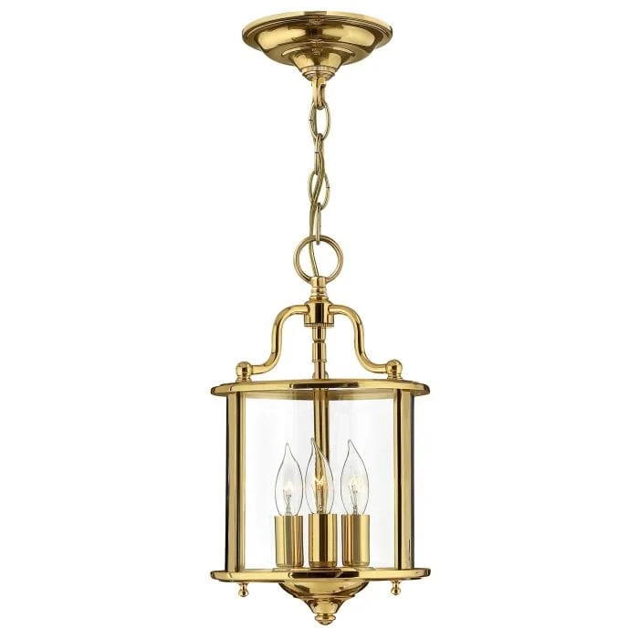 Petite lampe de couloir dore