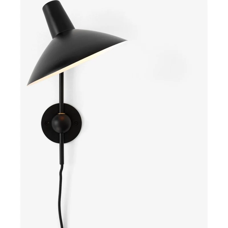 TRIPOD HM12 - VÆGLAMPE - MAT SORT
