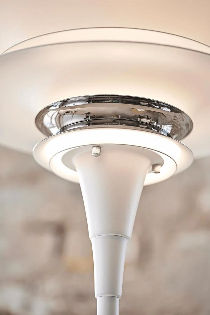 DIABLO - GULVLAMPE Ø50 - MAT HVID
