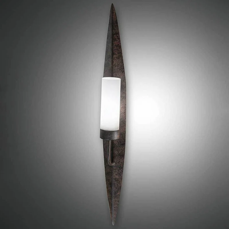 klassische Wandleuchte Vanity aus Metall