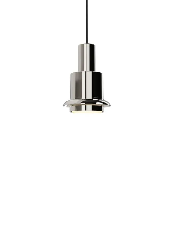 DCWeditions Chaumont Ø15 × H22 Pendel Nickel/Nikkel - Elegant loftslampe.