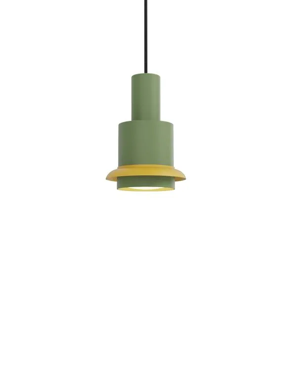 DCWéditions Chaumont Pendel Ø15×H22 Green/Yellow
