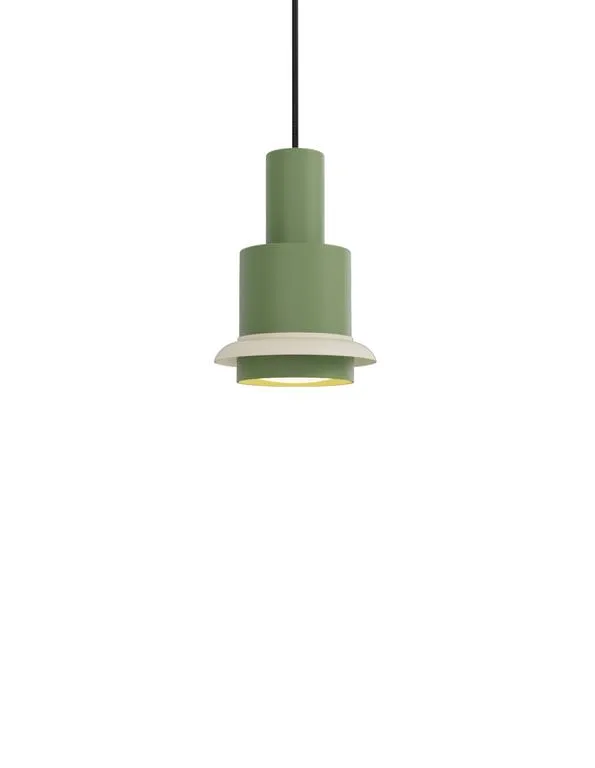 DCWéditions Chaumont Pendel Ø15×H22 - Green/White
