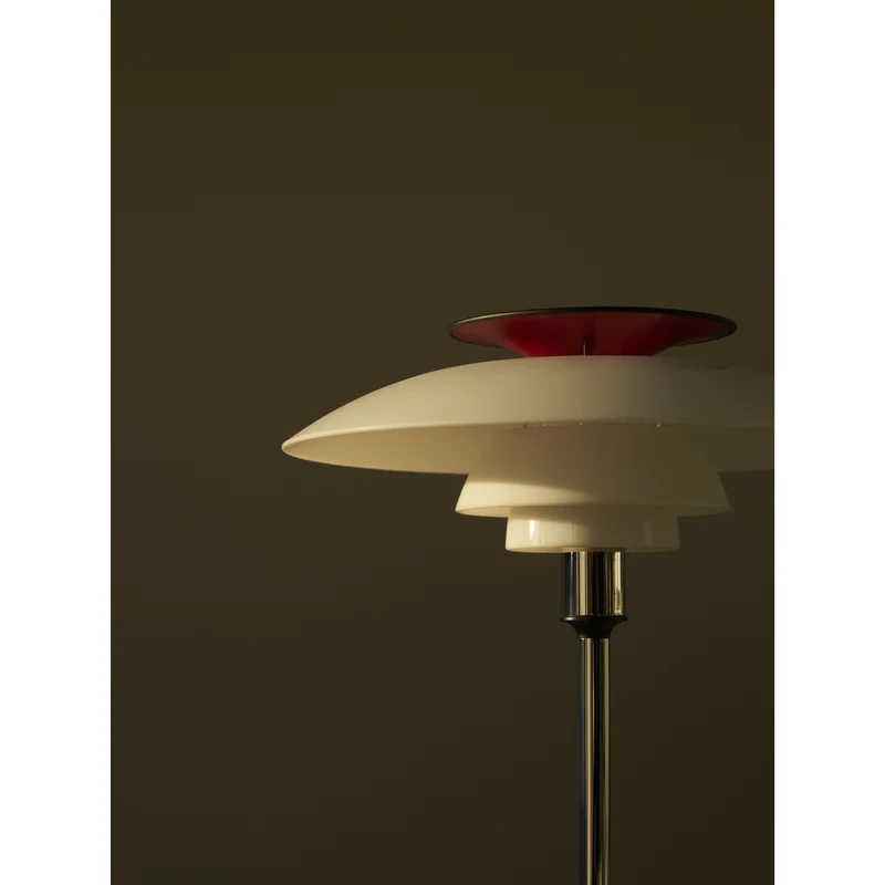 PH80 - PORTABLE LAMPE - OPALHVID/HØJGLANS FORKROMET