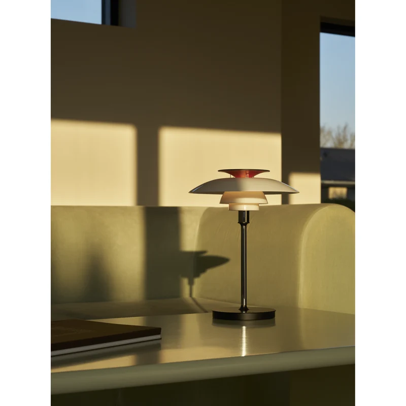 PH80 - PORTABLE LAMPE - OPALHVID/HØJGLANS FORKROMET