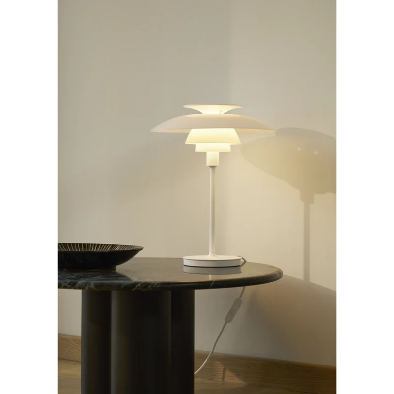 PH80 - BORDLAMPE - OPALHVID/HVID