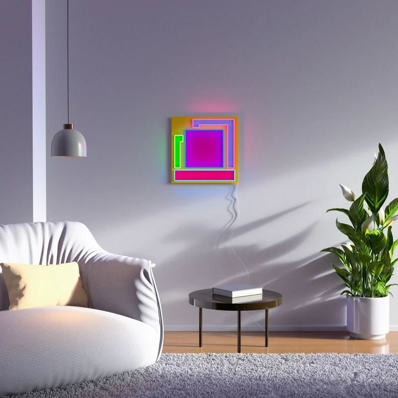 002 by Peter Halley x Yellowpop