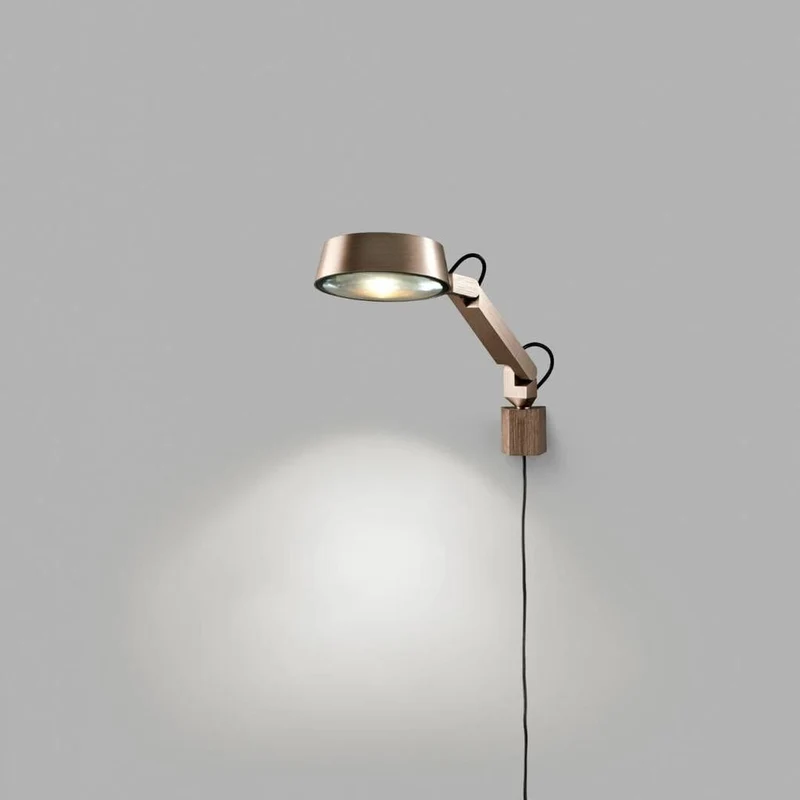 Dark W1 Væglampe Rose Gold - Light-Point