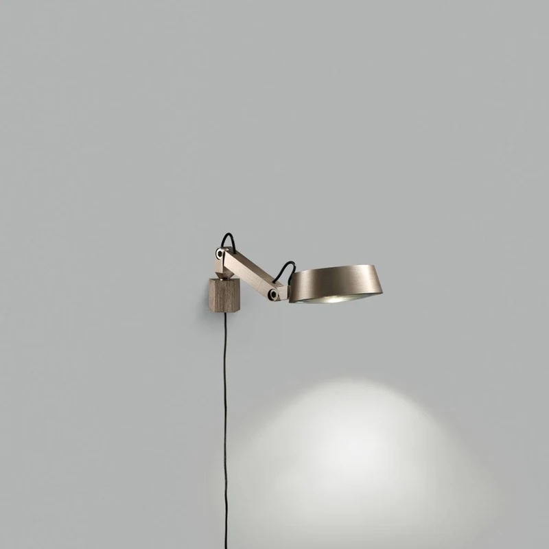Dark W1 Væglampe Rose Gold - Light-Point