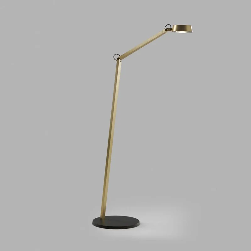 Dark F1 Gulvlampe Messing - Light-Point