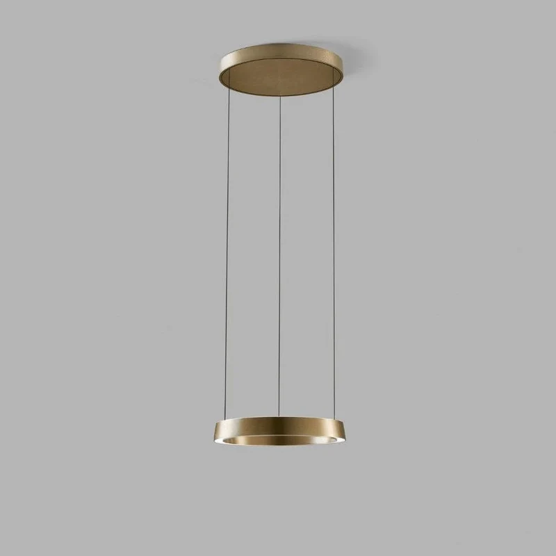 Edge Round Ø400 Pendel Messing - LIGHT-POINT