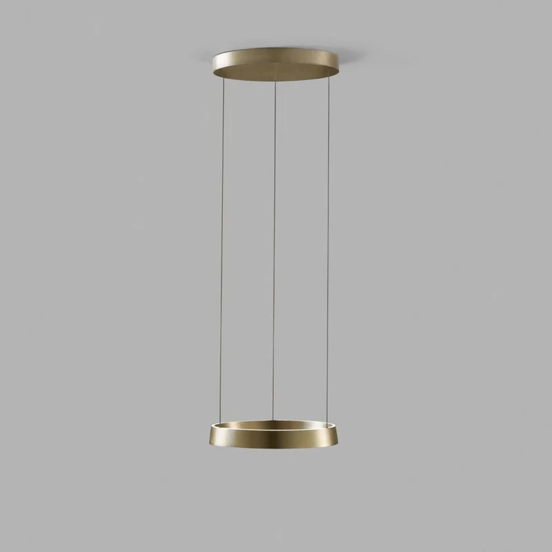Edge Round Ø400 Pendel Messing - LIGHT-POINT