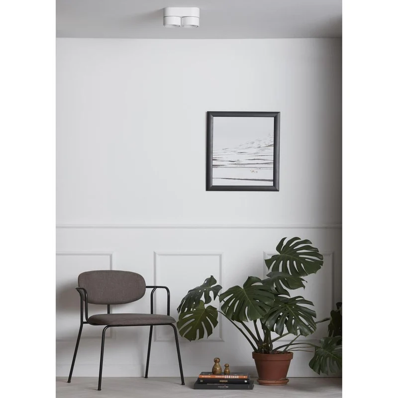Aim Double Spot Hvid - Loom Design