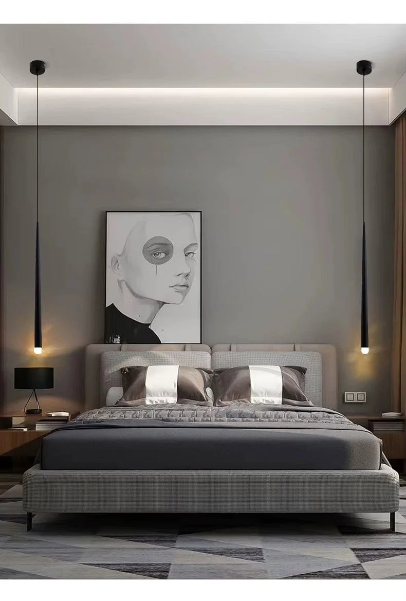 Lampe LED goutte dore