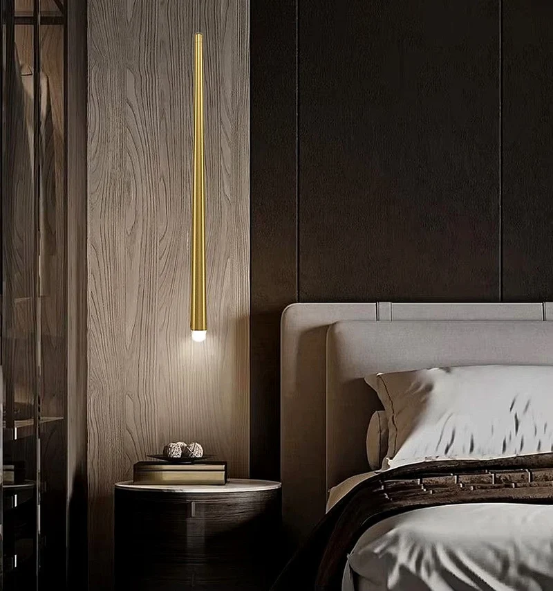 Lampe LED goutte dore