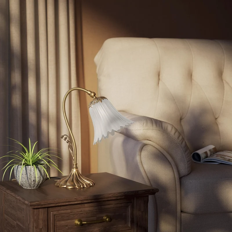 Lampe Pied Laiton