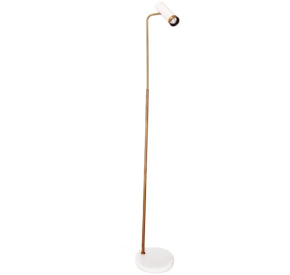 PULS GULVLAMPE MAT HVID GU10