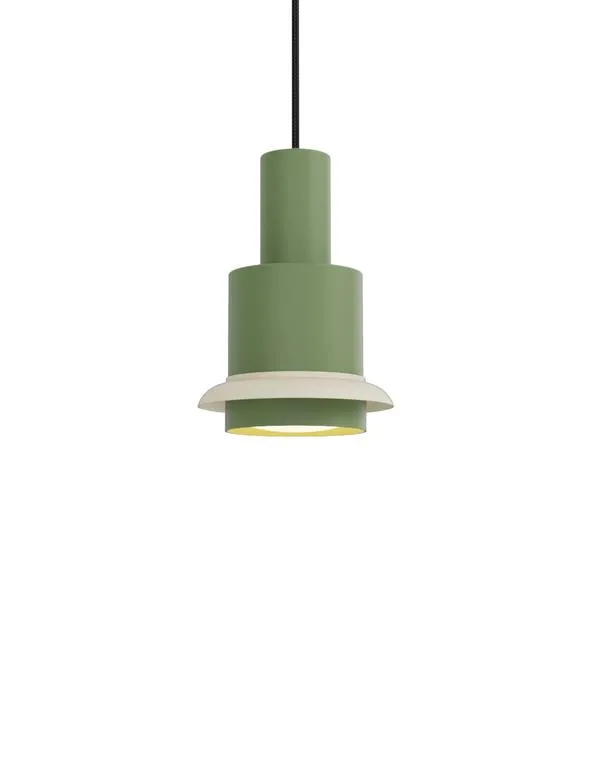 DCWéditions Chaumont Pendel Ø19×H28 - Green/White