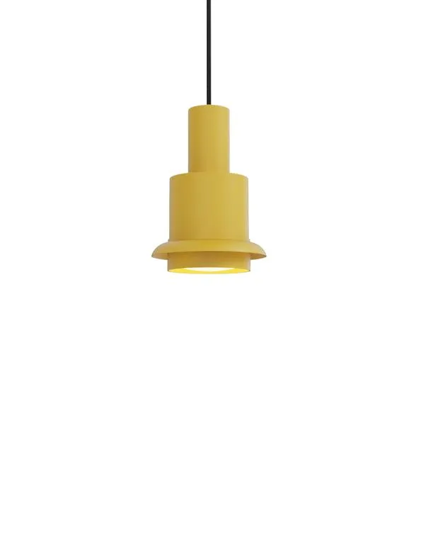 DCWéditions Chaumont Pendel Ø15×H22 - Yellow/Yellow