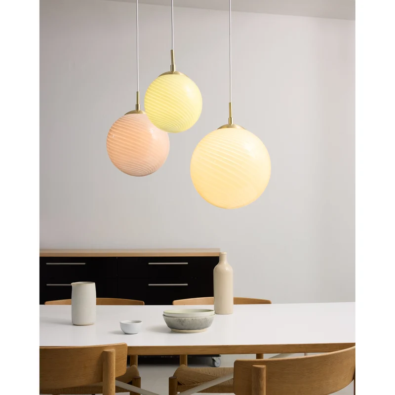 CANDY BALL PENDEL Ø30 CREAM