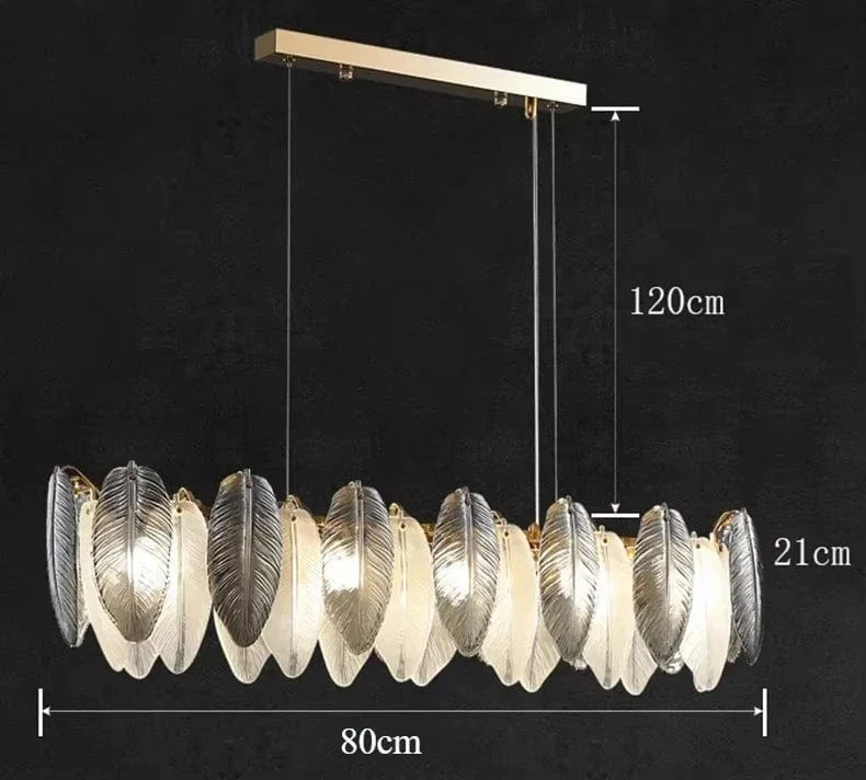 Luminaire Long pour Table