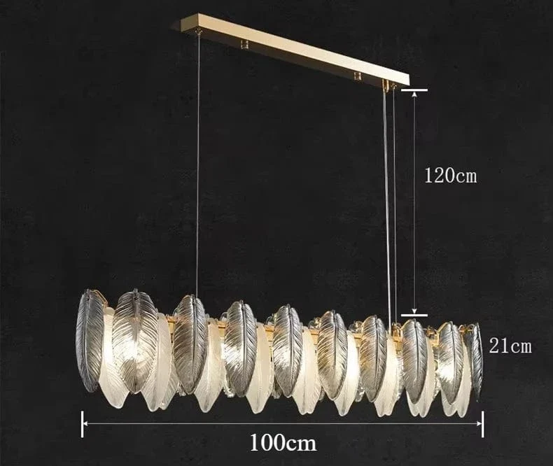 Luminaire Long pour Table