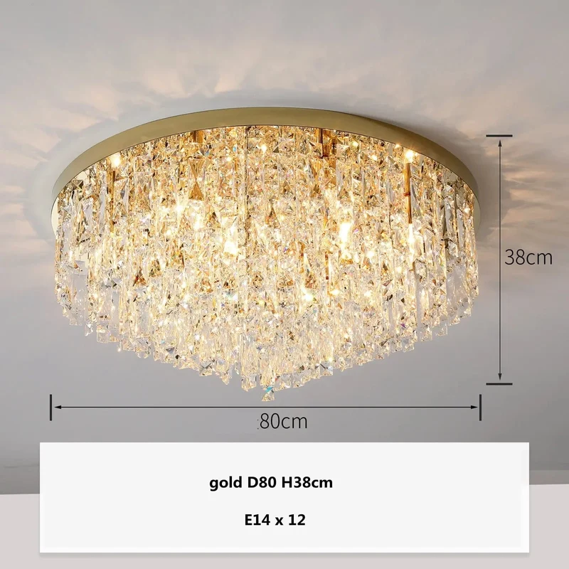 Plafonnier Cristal Chambre