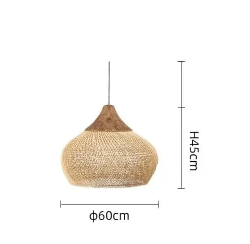 Suspension en Rotin pour Cuisine