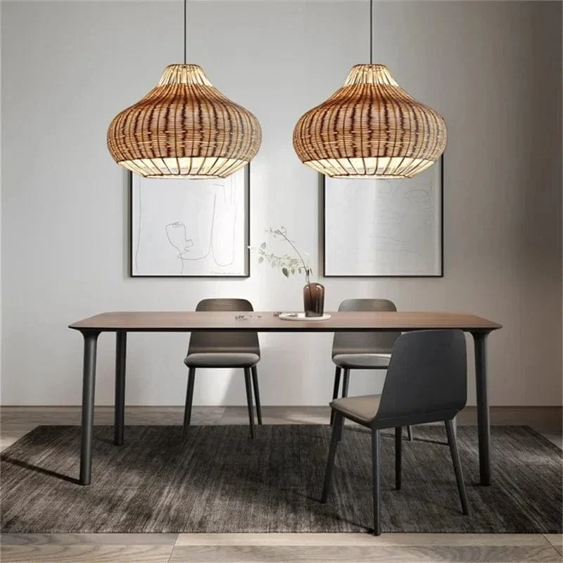 OUTELA Hanging Pendant Lights Modern LED Artistic Fixture For Living Tea Room Bedroom