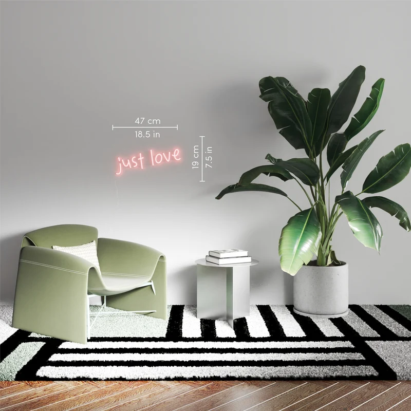 Just Love - Signe en néon LED