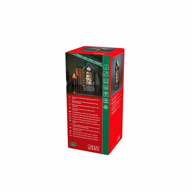 LED Wasserlaterne mit Batteriebetrieb & 5h Timer