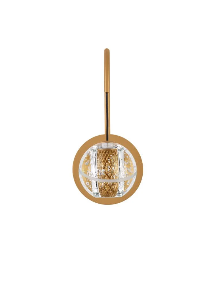 Licio LED Wandleuchte 3000K Gold